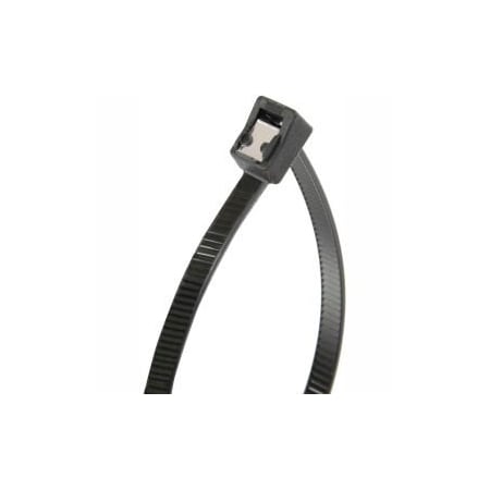 Gardner Bender Gardner Bender 46-308UVBSC 8" Self-Cutting Cable Ties, Black, 50lb, 50/pk, 2" Max Dia, Twist Tail 46-308UVBSC